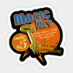 Magic key Sticker